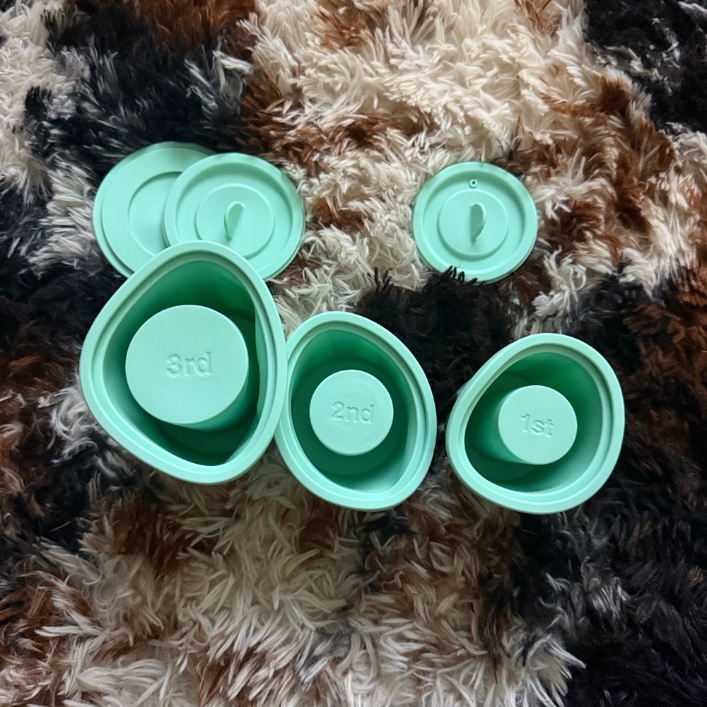 Set of 3 ice molds for 24-40oz water bottles